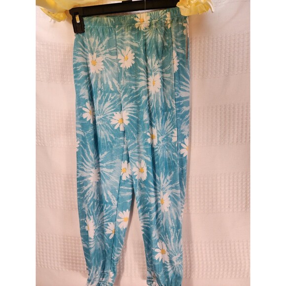 Cuddl Duds Girls Pajama Set Short Sleeve Pants Set Size 6 6X Animal - Picture 3 of 5